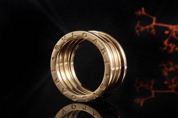 BVLGARI Bulgari Ring B.zero1 4-Band in 750er Gelbgold Größe 62 Full Set