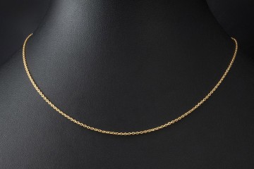 Chopard Kette Collier Gliederkette 38 / 40 / 42 cm Länge in Gelbgold 750