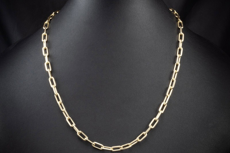 Cartier Kette Collier Spartacus 57 cm Damen und Herren in Gelbgold 750 