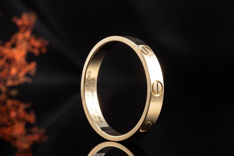 Cartier Love Ring Schmales Modell in Gelbgold 750 Trauring Größe 59 