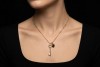 Tiffany & Co. Keys Collier Kette Herz und Schlüssel Anhänger in Gelbgold 