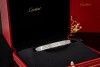 Cartier Love Armreif Klassisch Diamanten Ausgefasst in Weißgold Full Set 