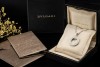 Bvlgari Bvlgari Halskette Collier Kette Anhänger Diamant 750er Weißgold 