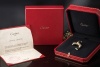 Cartier Delphin Großer Anhänger Smaragd Silverium Gelbgold 750 Full Set 