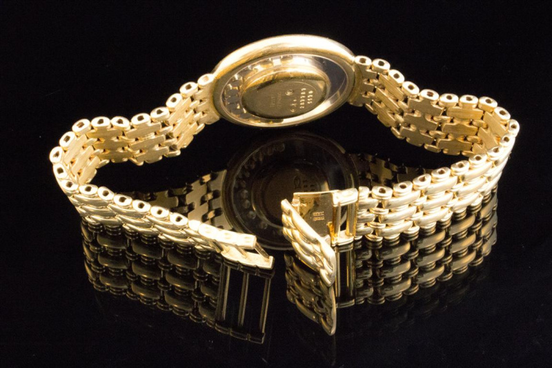 Seltene Chopard Happy Diamonds VollGold mit Brillanten 