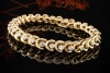Van Cleef & Arpels Armband Vintage Tennisarmband mit Diamanten Gelbgold 
