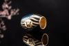 Wellendorff Ronde Anhänger Cinderella Blau Schwarz Diamant Gelbgold 750 