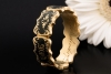 Antiker Trauerring John Taylor 1846 Ring Schwarz Gold in Gelbgold 750 
