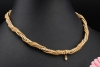 Wellendorff Collier Seidenkordel Sondermodell Diamant Massiv in Gelbgold 