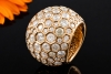De Grisogono Cocktailring 13 Carat Diamanten Icy Diamonds 750er Roségold 