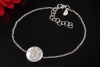 Fiore „Sparkling Circle“ Diamantarmband Made in Italy aus 750er Weißgold 