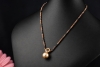 Diamantcollier 42 Carat braune & schwarze Diamanten Südseeperle Gold 750 