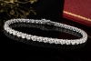 Cartier Tennisarmband mit 48 Diamanten 18 cm in 950er Platin Full Set 