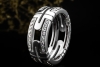 BVLGARI Parentesi Ring mit Diamanten in 750er Weißgold OVP Größe 56 