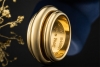 Piaget Ring Possession Drehring XL 1990 Gr. 53 Gelbgold 750 Full Set 