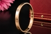 Cartier Love Armreif Armband Bracelet in 750er Roségold Größe 18 OVP 