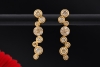 Hollfelder Macchiato Ohrringe 24 goldbraune Diamanten in 750er Roségold 