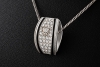 Wellendorff Margarit Anhänger mit Diamanten in Weißgold 750 Ref. 9 9276 