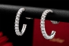 Étincelle de Cartier Creolen Kleines Modell Diamanten Weißgold Full Set 
