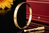 Cartier Love Armreif Armband Neues Modell in 750er Gelbgold Größe 20 OVP 
