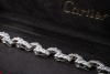 Cartier Paris Vintage Armband mit 16,80 Carat Diamanten in Weißgold 750 