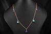 BVLGARI Bulgari Divas Dream 90 cm Kette Collier Lapis Türkis Rotgold 750 