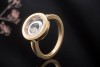 Chopard Ring Happy Spirit mit 1 Diamant Modell Roségold mit Weißgold 750 