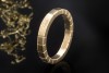 Cartier Lanières Ring Klassisch ohne Besatz in 750er Gelbgold Größe 59 