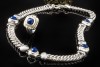 Tiffany & Co Schmuckset Vintage Collier Ring Lapislazuli Silber und Gold 