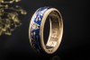 Wellendorff Ring vergissmeinnicht Drehring Diamant Gelbgold 750 Gr. 55,5 