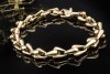 Cartier Armband massiv mit Gliedern und Karabiner in 750er Gelbgold 