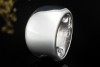 Cartier Ring Nouvelle Vague 1997 Breit und hochglänzend in Weißgold 750 