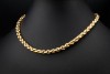Cartier Collier Vintage Halskette Massiver Klassiker in 750er Gelbgold 