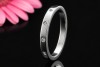 Eleganter Wempe  Memoire Ring mit Diamanten in 750er Weißgold Größe 59 