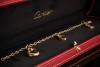 Cartier Armband Spartakus Bettelarmband Love CC Trinity in Gelbgold 