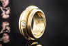 Piaget Ring Possession Drehring mit Diamanten Brillanten 750 Gelbgold 58 