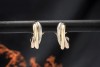 Cartier Trinity Ohrringe Creolen Ohrstecker Weißgold Roségold Gelbgold 