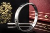 Cartier Love Armreif Armband Bracelet Neues Modell in Weißgold 750 Gr 17 