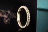 Tiffany & Co. Soleste Offener Eternity Ring Ehering 750er Gelbgold Gr 50 