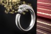 Panthère de Cartier Ring mit 72 Diamanten Smaragd Onyx Weißgold Full Set 