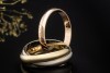 Trinity de Cartier Ring klassisches Modell Gr. 59 in 750er Gold Tricolor 