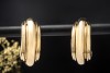 Piaget Possession Ohrringe Creolen Bewegliche Ohrstecker in Gelbgold 750 