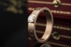 Cartier Love Solitär Ring mit 1 Diamant Brillant 750er Roségold Größe 51 