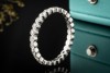 Tiffany & Co. Memoire Ring Ehering mit Diamanten in 950er Platin Gr. 57 