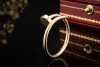 Cartier Juste un Clou Ring Kleines Modell 750er Gelbgold Full Set Gr. 52 