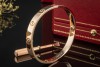 Cartier Love Armreif Klassisch Roségold 750 Bracelet Gr 17 Full Set OVP 