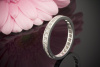 Memoire Ring Klassisch mit 0,75 Carat Brillanten in 750er Weißgold Größe 56 