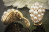 Cartier Ohrclips Andromaque mit Akoya Perlen und Brillanten in Gold 750 OVP 