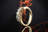 DiamantRing Ring mit Brillanten 0,60 Carat Diamanten in 585er Gelbgold 