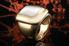 Van Cleef & Arpels Paris Ring mit Perlmutt rechteckig Massiv in Gold 750 